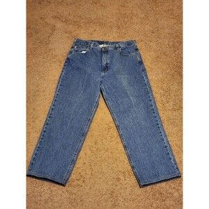 Carhartt Men 40x34 B160 STW Relaxed Fit Blue Jeans